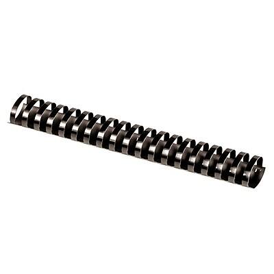 Alt View 1. Fellowes - 1 1/2" Plastic Binding Spine Comb, 340 Sheet Capacity, 50/Pack - Black.