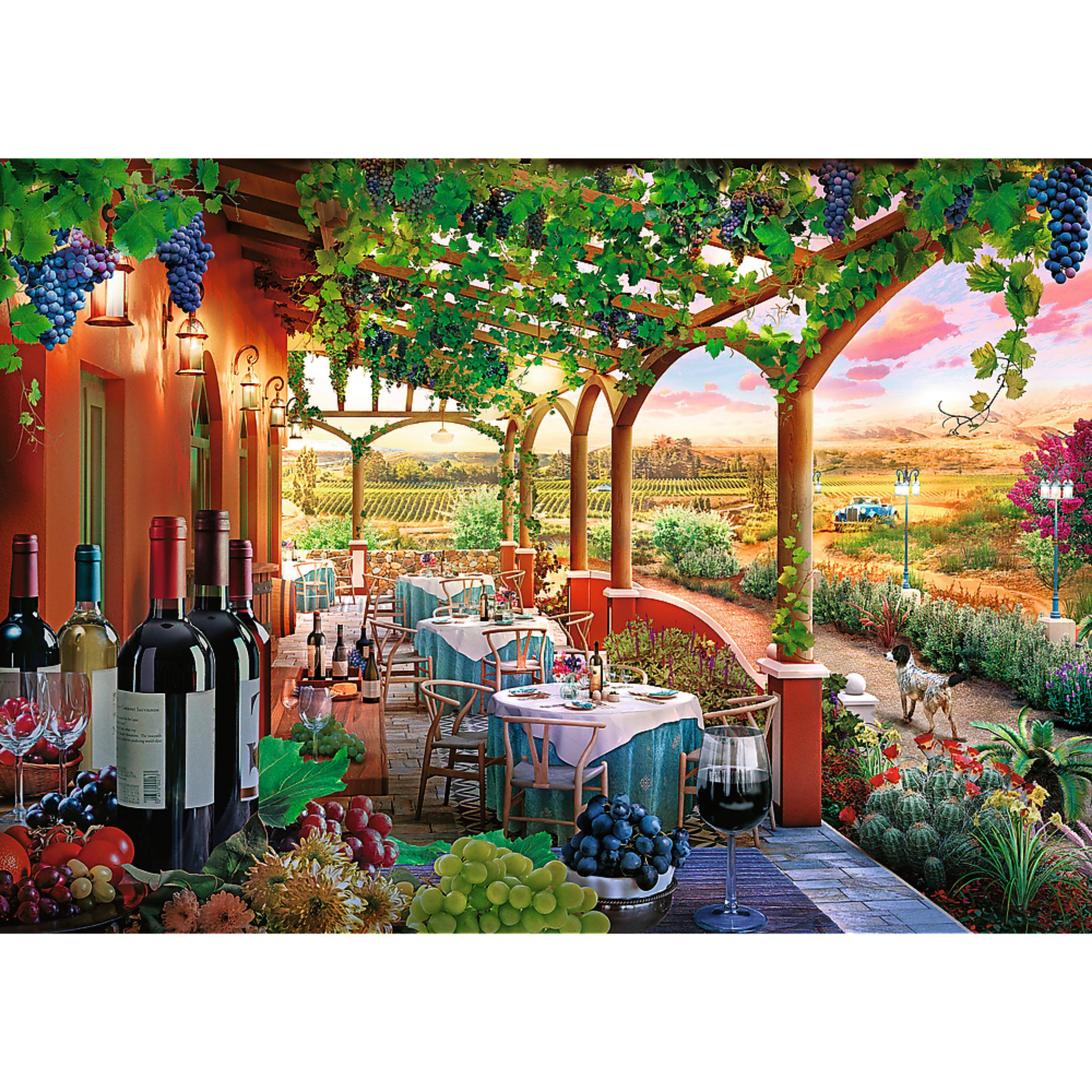 Alt View 1. Trefl - Trefl Premium Plus 1000 Piece Puzzle - Italian Vineyard.