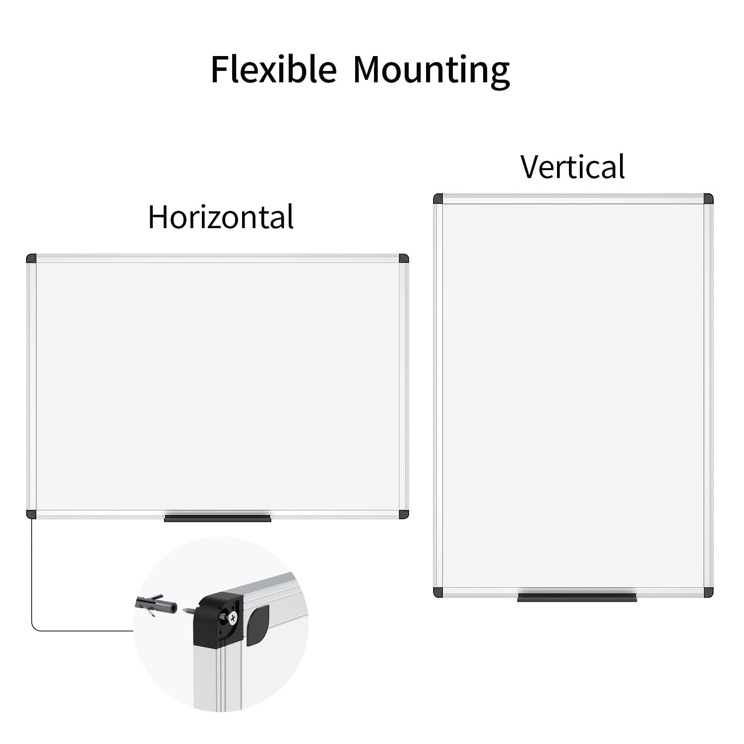 Flexible Mounting

Horizontal

Vertical