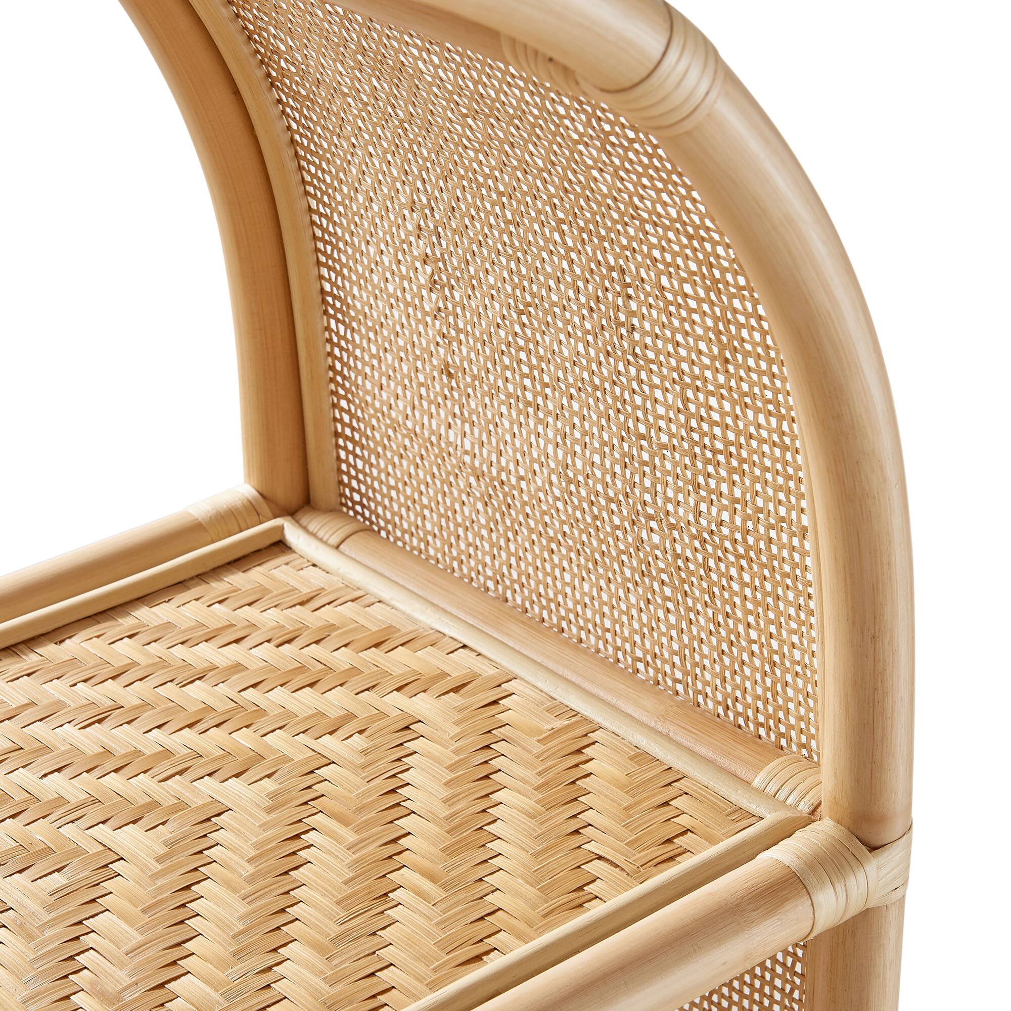 Alt View 5. Modway - Celeste 67 Inch Tall Arched Natural Rattan Bookshelf by Modway - Natural.