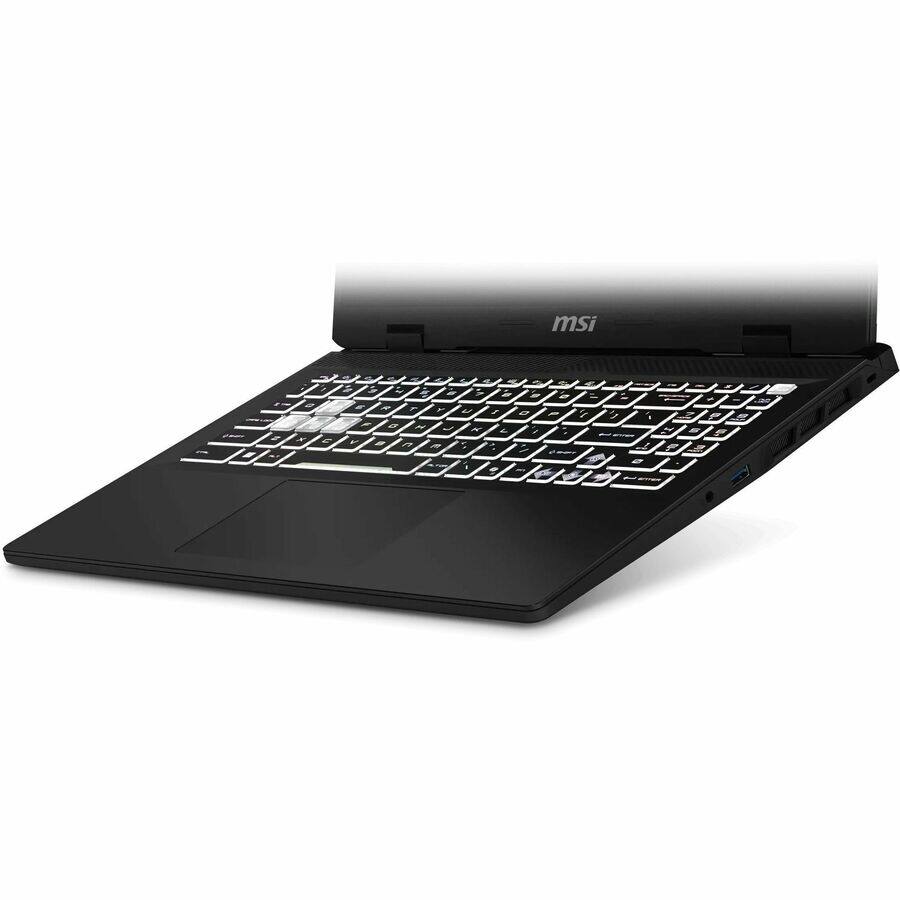 Alt View 3. MSI - MSI Crosshair 16 HX AI D2XWFKG-210US 16" Gaming Notebook - QHD+ - 240 Hz - Intel Core Ultra 7 255HX - 32 GB - 1 TB SSD - Cosmos Gray.