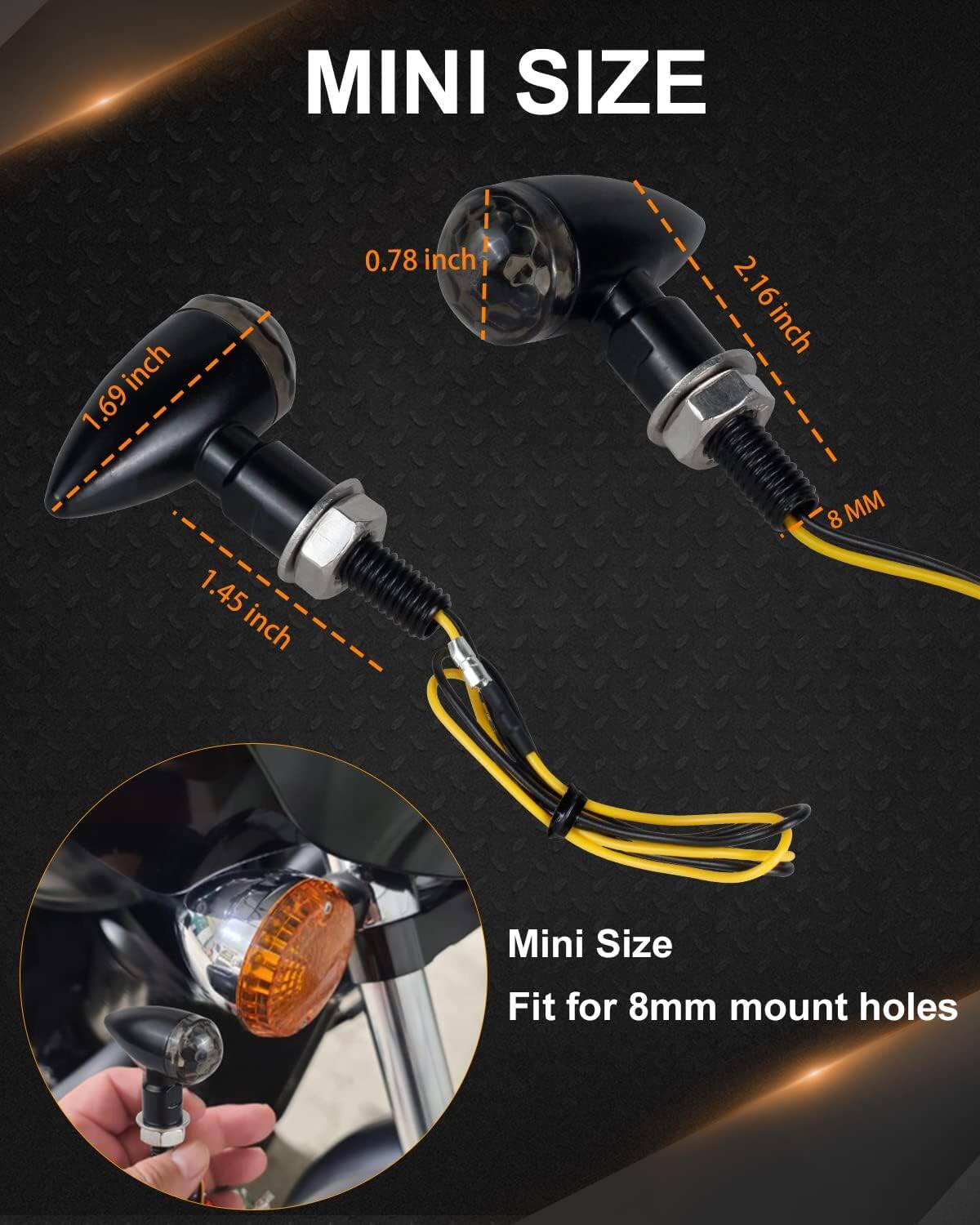 MINI SIZE

- 1.69 inch
- 0.78 inch
- 2.16 inch
- 1.45 inch
- 8 MM

Mini Size
Fit for 8mm mount holes