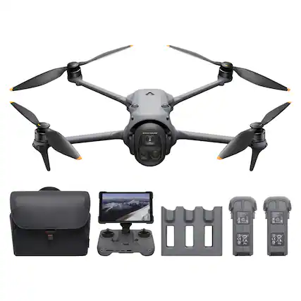 Front. DJI - DJI Mavic 4 Pro Drone Creator Combo with RC Pro 2 Remote Controller.