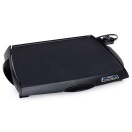 Presto - Tilt 'n Drain Electric BigGriddle with Nonstick Ceramic Cooking Surface - Black