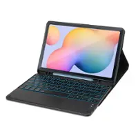SaharaCase - Keyboard Folio Case for Samsung Galaxy Tab S6 Lite (2020-2024) - Black - Front_Zoom