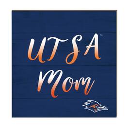 Jardine - UTSA Roadrunners 10'' x 10'' Mom Plaque - Navy