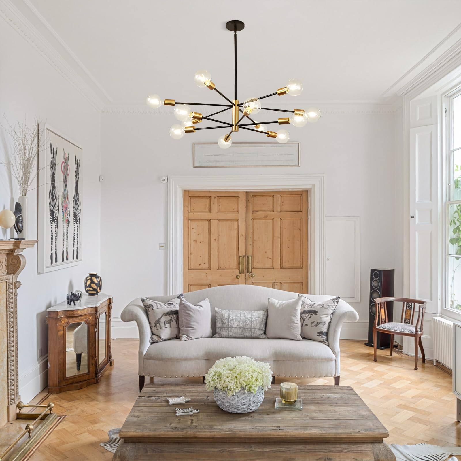 Alt View 3. HM 1810 - Pack G Globe Light Bulbs Led Edison Vanity Dimmable k Warm Lumens w w Cri Clear Vintage Filament E Base For - Daylight White 5000k 4 Pack.