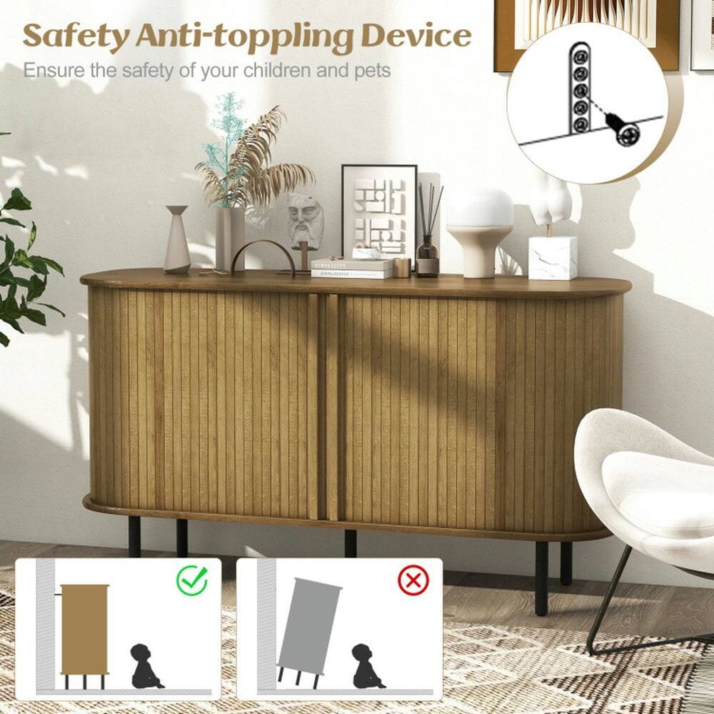 Safety Anti-toppling Device  
Ensure the safety of your children and pets