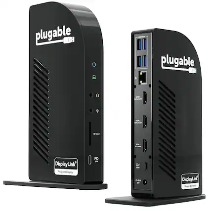plugable LH B Ue - plugable HCM 1 DISPLATUNA CM - DSPLTR SC Carl 1EME 1 AI NCCE DisplayLink Link Plug and Display PD 20W 100 060 201 DisplayLink Plug and Display
