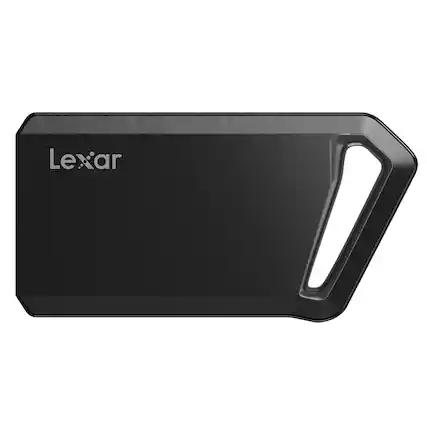 Front. Lexar - 1TB Professional SL600 USB 3.2 Type-C Portable SSD LSL600X001T-RNBNG - Graphite Gray.