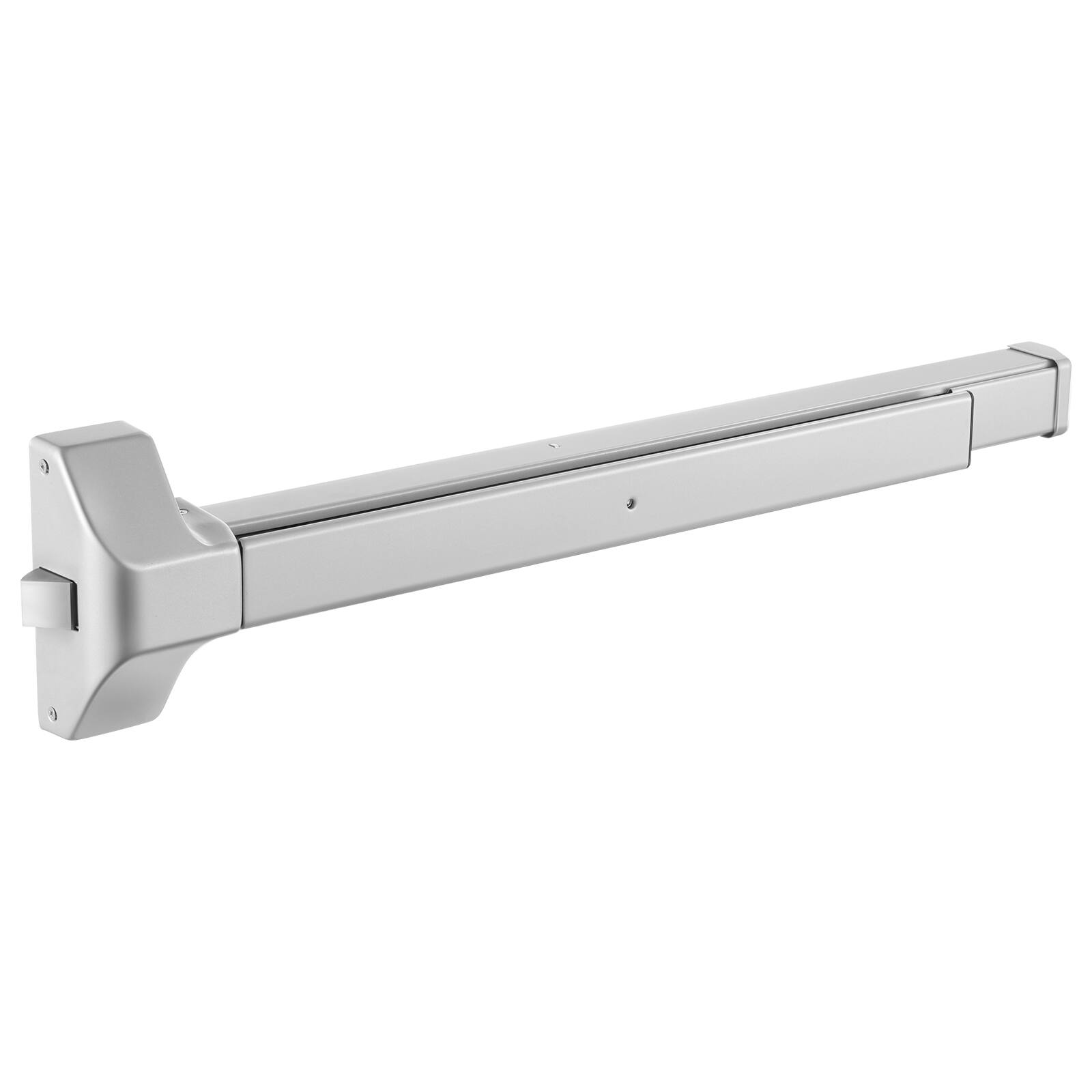 Alt View 5. VEVOR - Push Bar Panic Exit Device, 28" Premium Metal Commercial Panic Bar for Exit Doors, Emergency Exit Door Hardware - Silver.