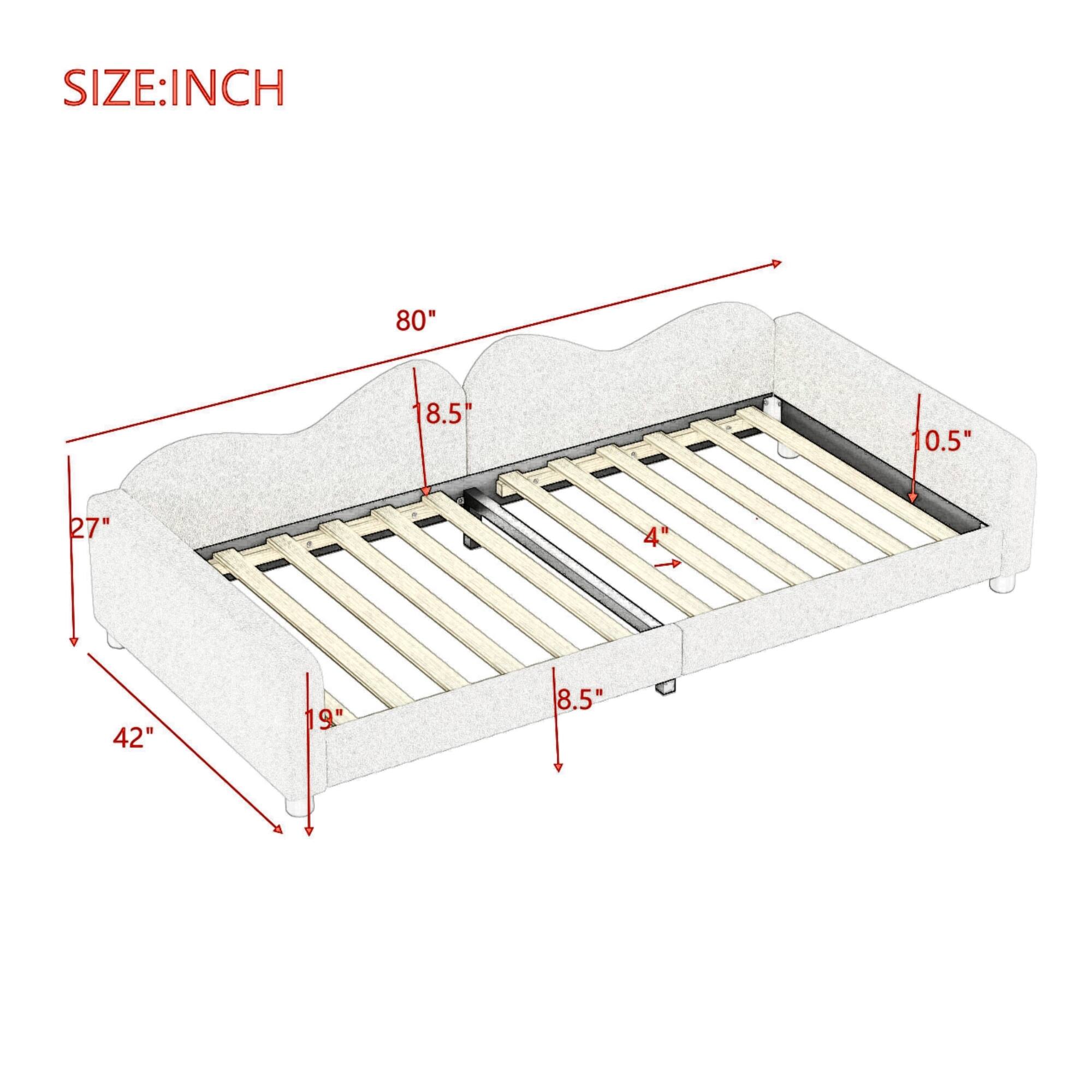 SIZE: INCH  
80" x 8.5" x 0.5" x 27" x 4" x 42" x 9" x 8.5"