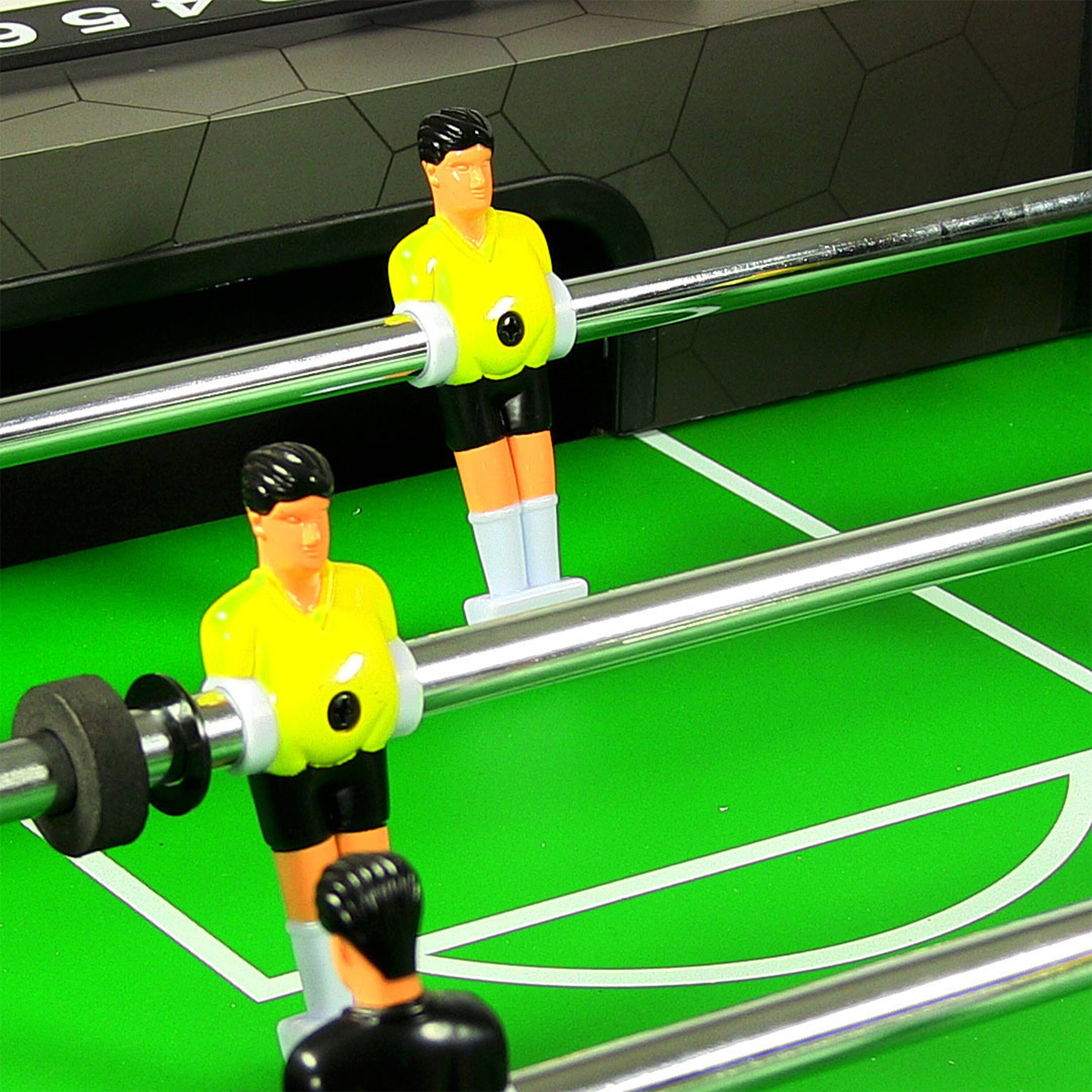 Alt View 5. Sunnydaze - 48 in Indoor Foosball Game Table - Black.