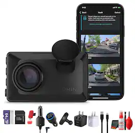 Garmin - Dash Cam X110 Compact HD Dashcam