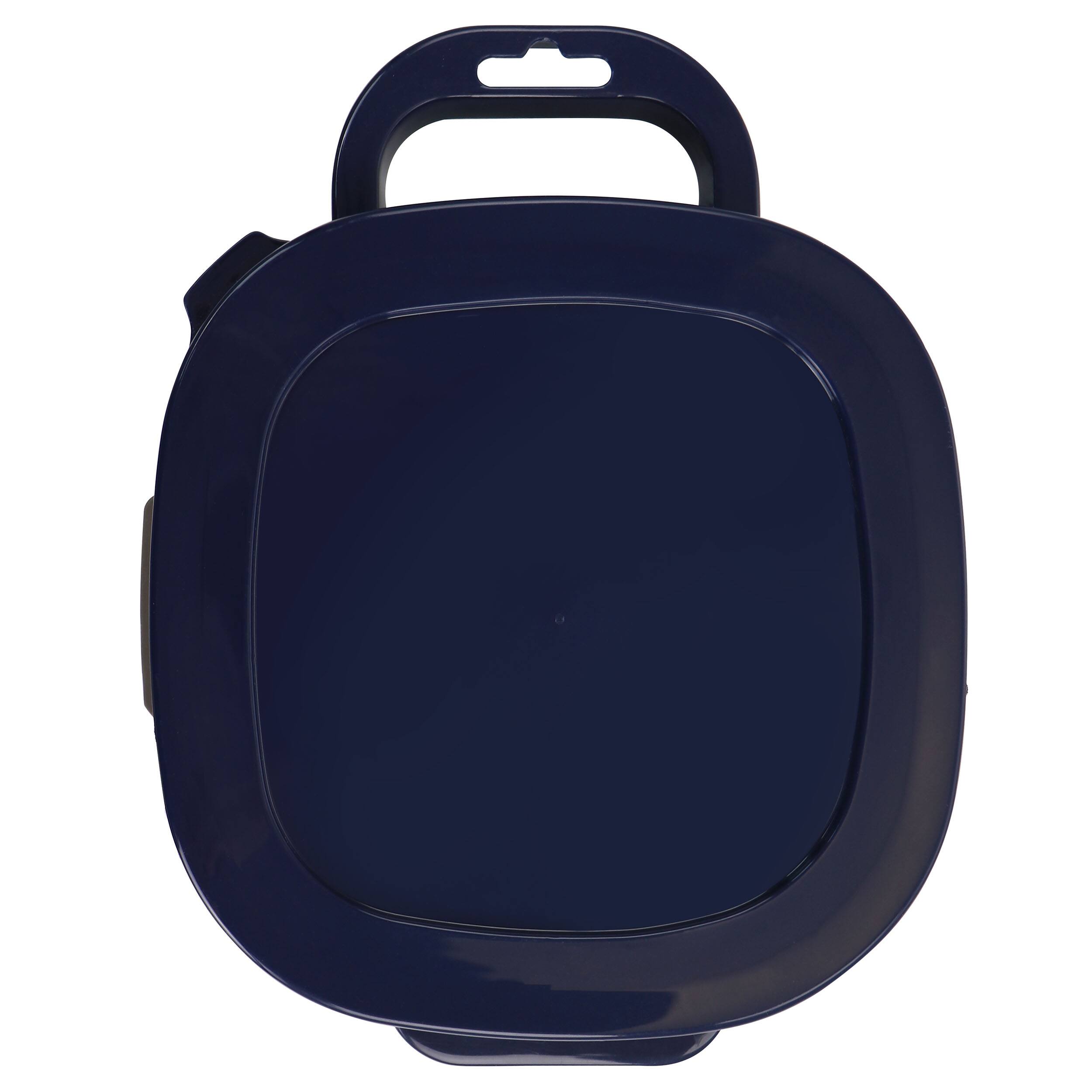 Alt View 3. Oster - Oster Flat Bluemarine 3 Piece Grater and Container Set in Navy - Blue.