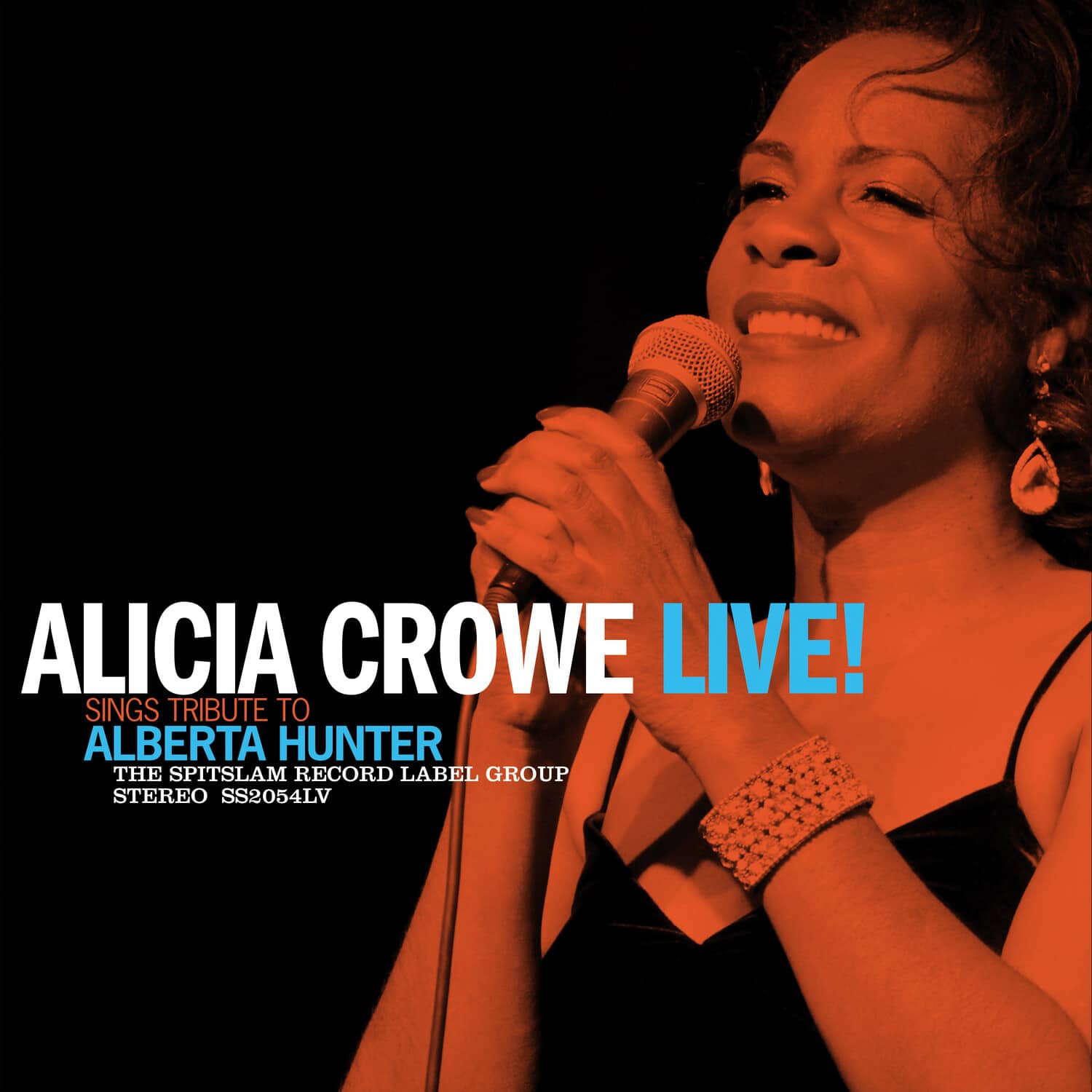 Alicia Crowe - Alicia Crowe Sings Tribute To Alberta Hunter Live!  - VINYL LP