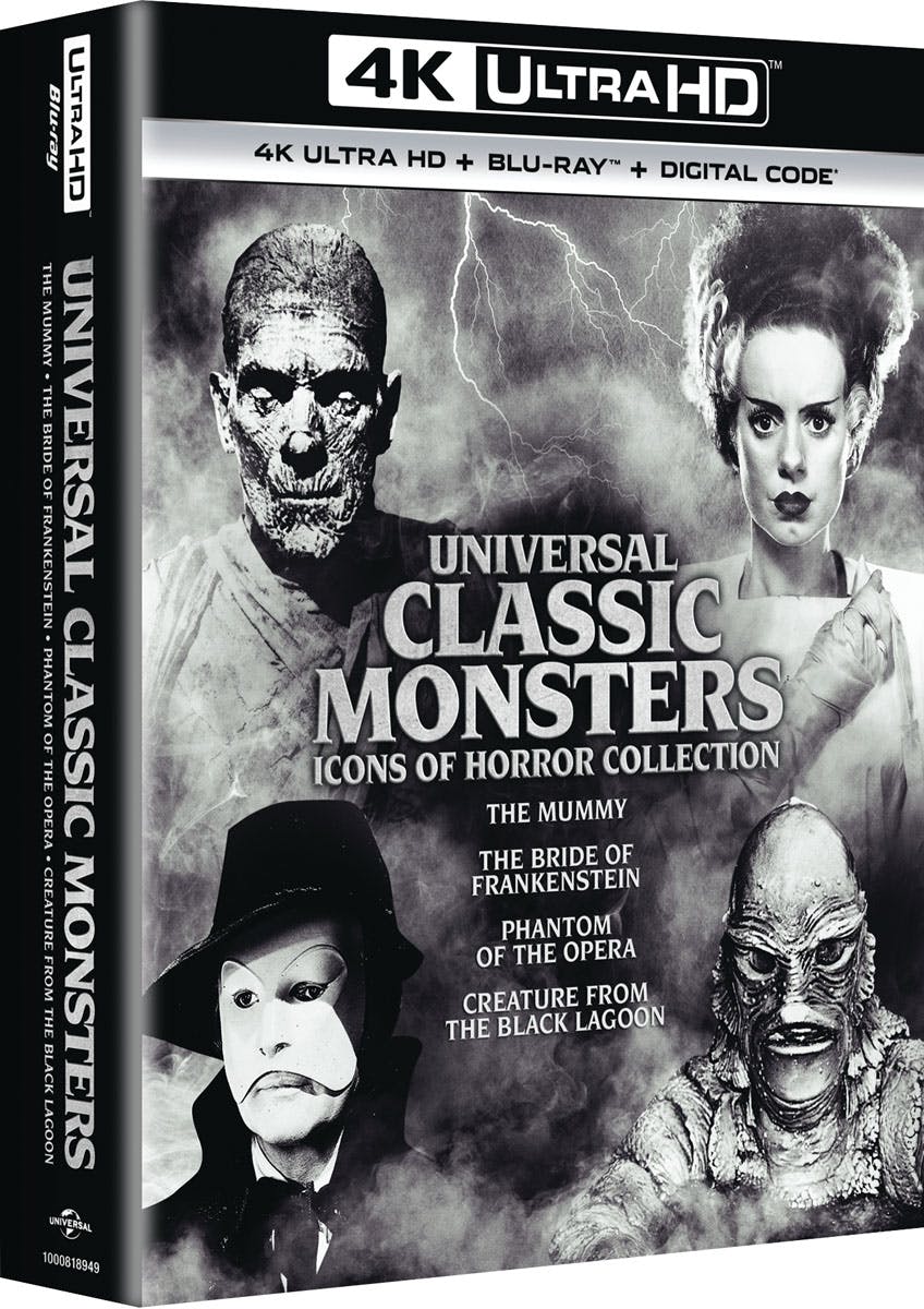 Angle. Universal Classic Monsters: Icons of Horror Collection - Vol. 2 (4K Ultra HD Boxset) [UHD].