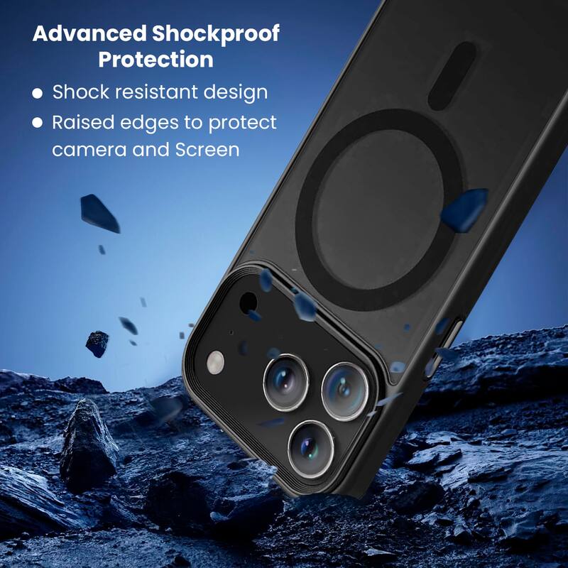 Advanced Shockproof Protection

- Shock resistant design
- Raised edges to protect camera and screen