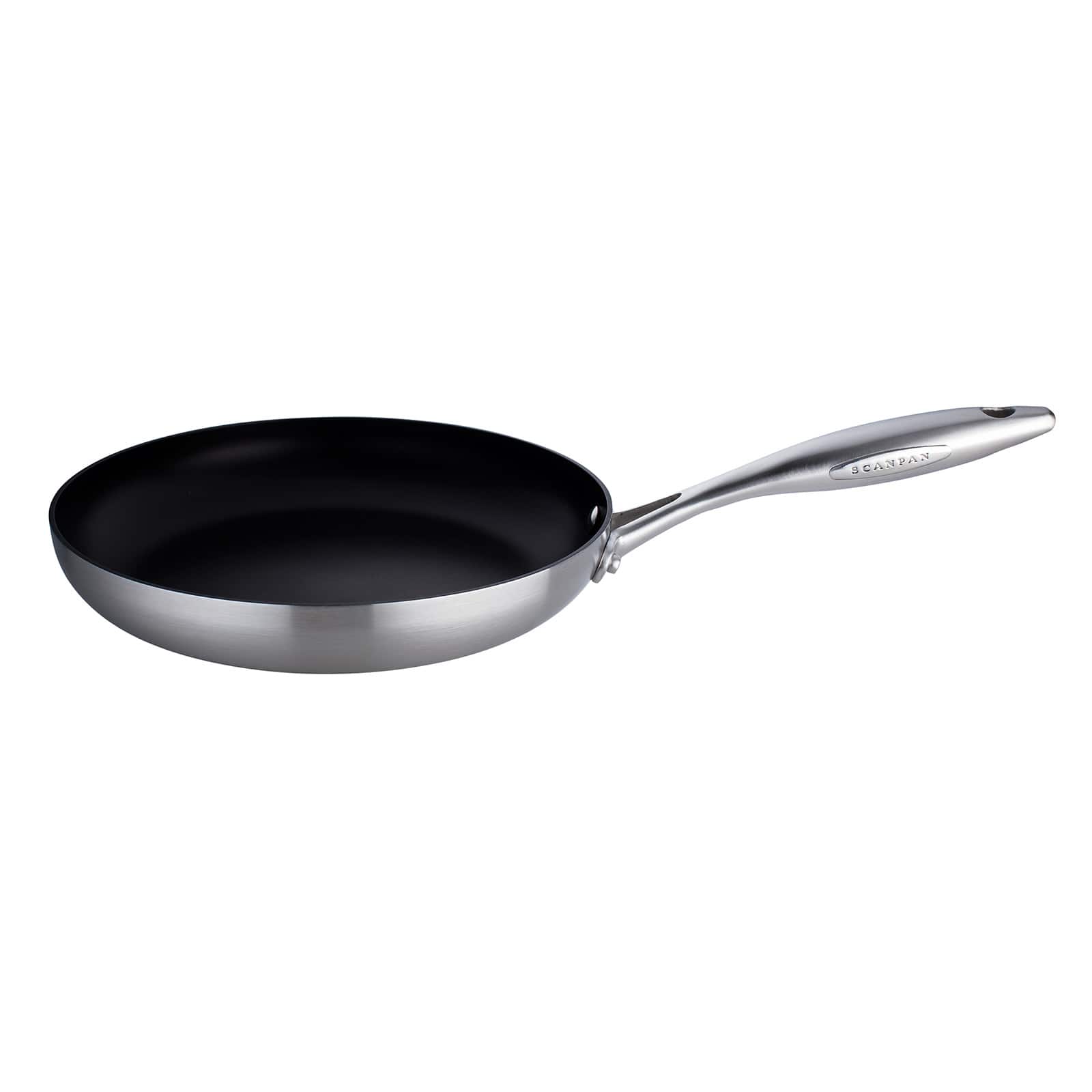 Scanpan - CTX 10.25 Inch Nonstick Fry Pan, Stainless Steel - Silver