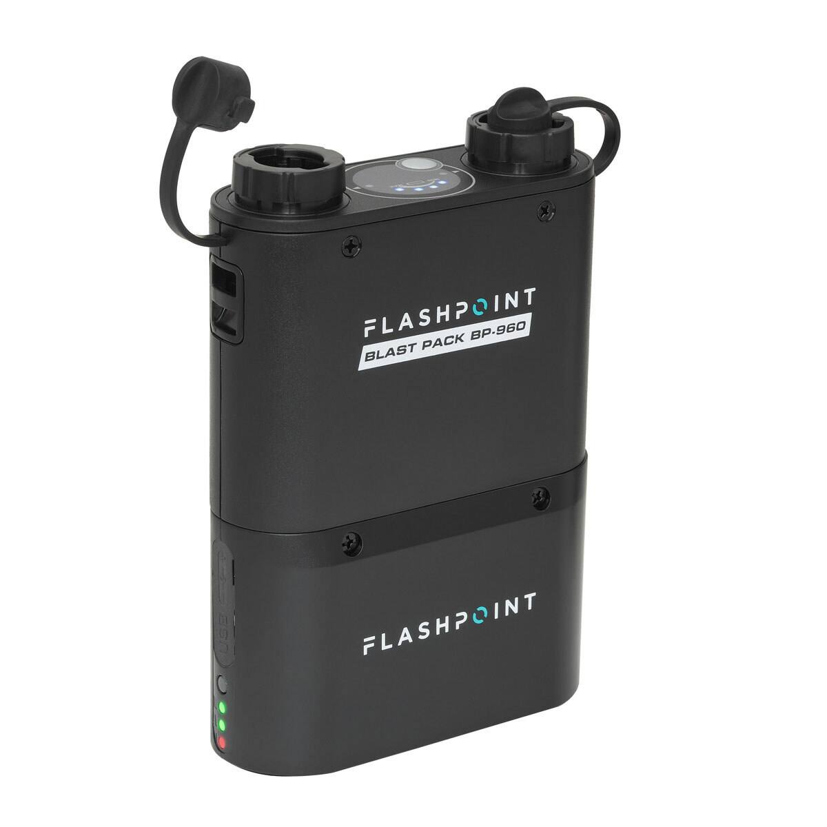 Flashpoint eVOLV 200 Pro II TTL Pocket Flash Kit With BP 960 Blast Pack ...