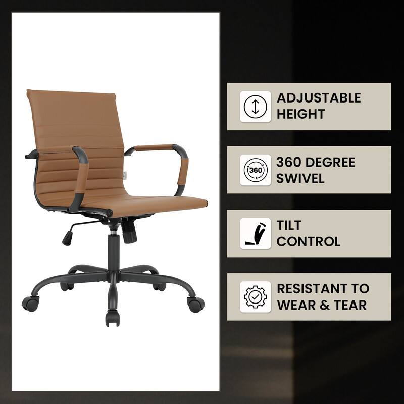 ADJUSTABLE HEIGHT, 360 DEGREE SWIVEL, TILT CONTROL, RESISTANT TO WEAR & TEAR