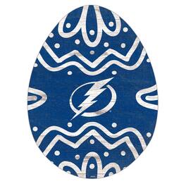 Fan Creations - Tampa Bay Lightning 12" Easter Egg Cutout Sign - Multicolor
