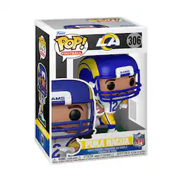 Funko - Puka Nacua Los Angeles Rams Pop! Vinyl Figure - Multicolor