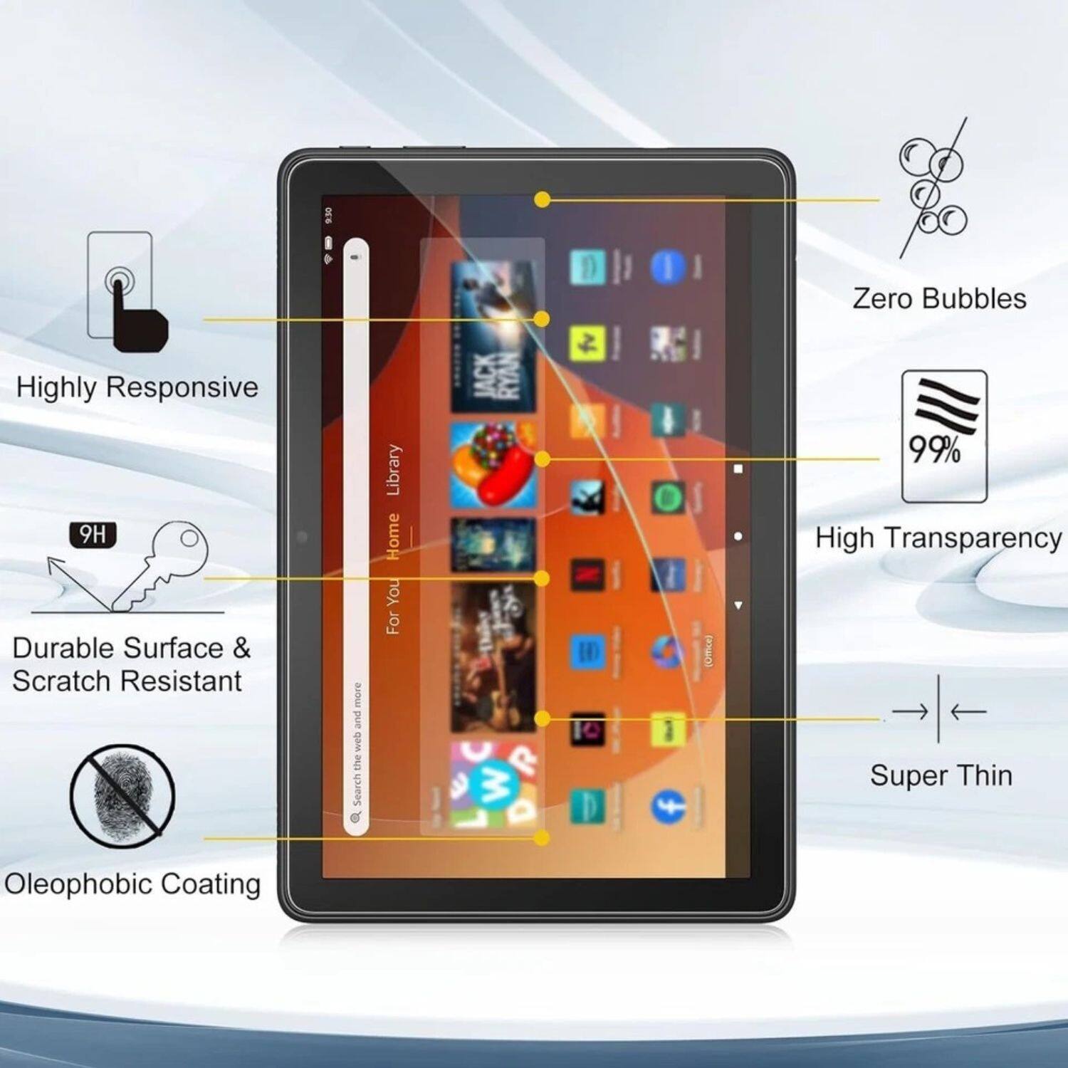 - Highly Responsive
- 9H Durable Surface & Scratch Resistant
- Oleophobic Coating
- Zero Bubbles
- 99% High Transparency
- Super Thin