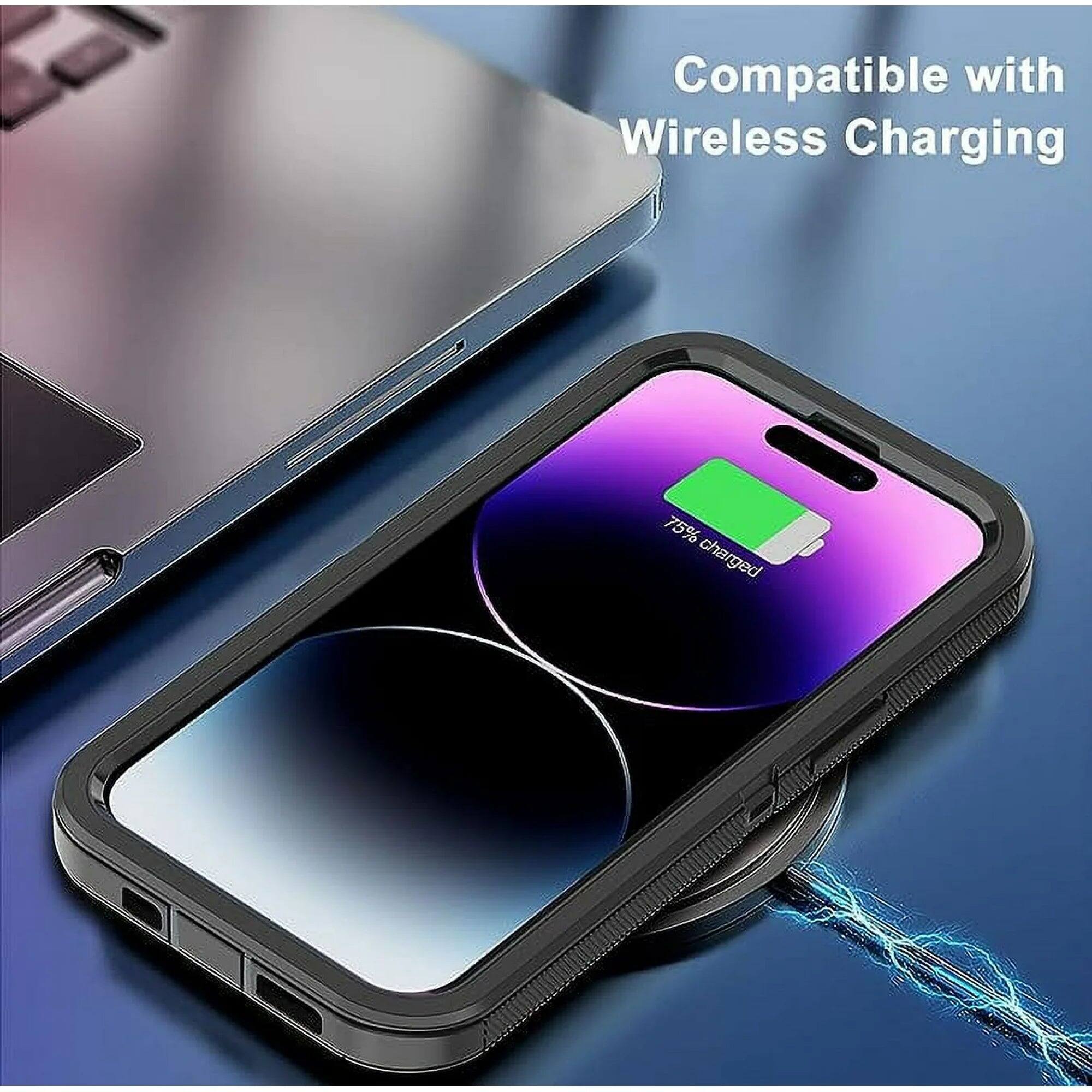 Compatible with Wireless Charging, 75% charged