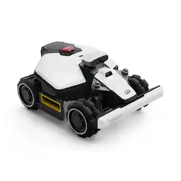 MAMMOTION - LUBA mini AWD 1500H Robotic Lawn Mower, AWD 80% Slope, Perimeter Wire Free for 0.44 Acre, AI Vision, 2.2"-4.0"Cutting - White