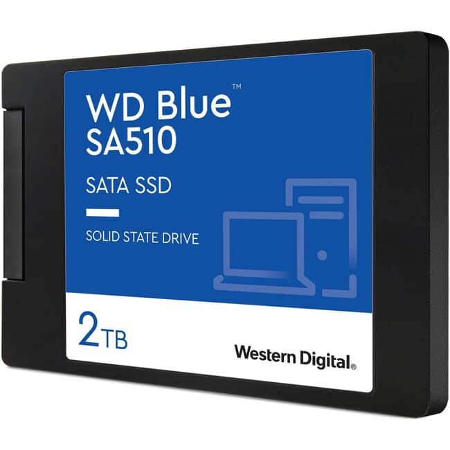 PC周辺機器 WD Blue SA510 SATA WDS200T3B0A Western Digital WD Blue SA510 WDS200T3B0A 2 TB Solid State