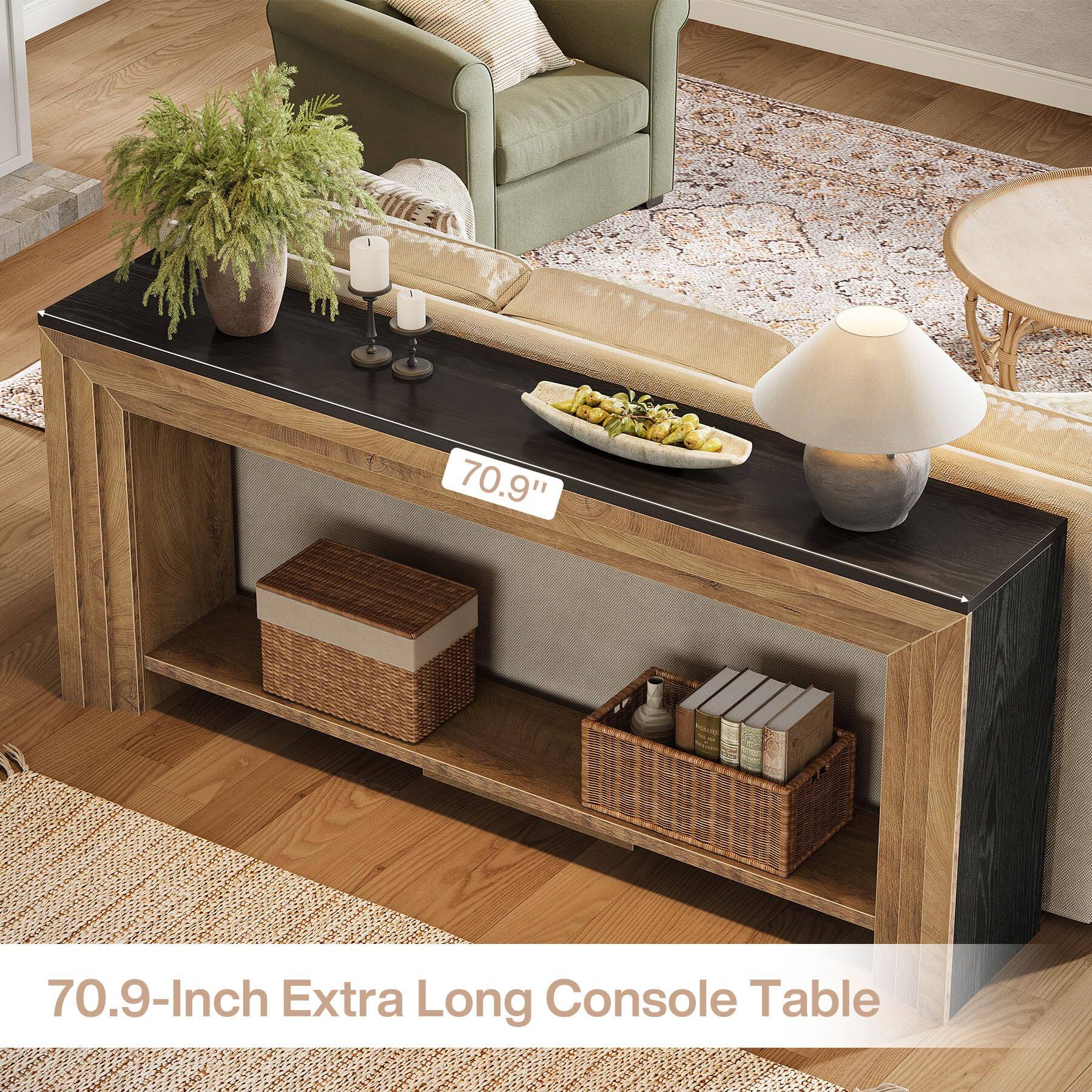 70.9-Inch Extra Long Console Table