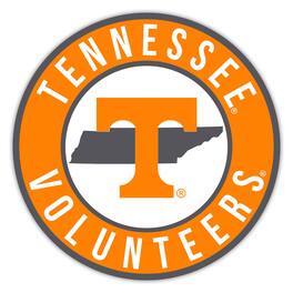 Fan Creations - Tennessee Volunteers 15" State Circle Sign - Multicolor