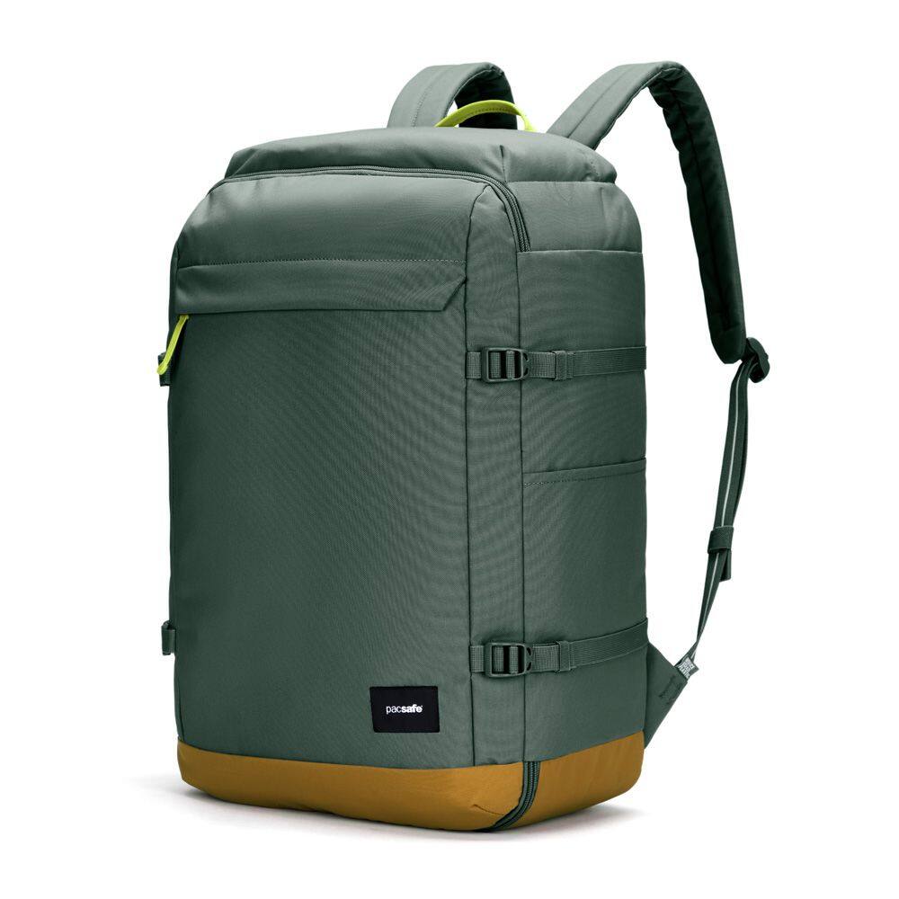 Left. Pacsafe - GO 44L Carry-on Backpack, Spruce Green - Spruce Green.