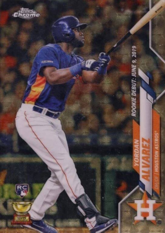 Yordan Alvarez  
Houston Astros  
DH/OF  
Rookie Debut: June 9, 2019  
RC  
Topps Chrome