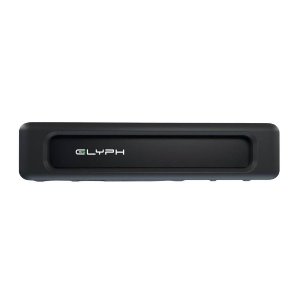 Back. Glyph - Glyph SecureDrive Plus Encrypted Bus Powered 4TB Solid State Drive with Keypad.