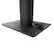 Alt View 1. Kanto - 6" Universal Desktop Speaker Stands with Cable Management, Pair - Black.