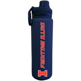 The Fanatic Group - Illinois Fighting Illini 24oz. Stainless Sport Bottle - Navy