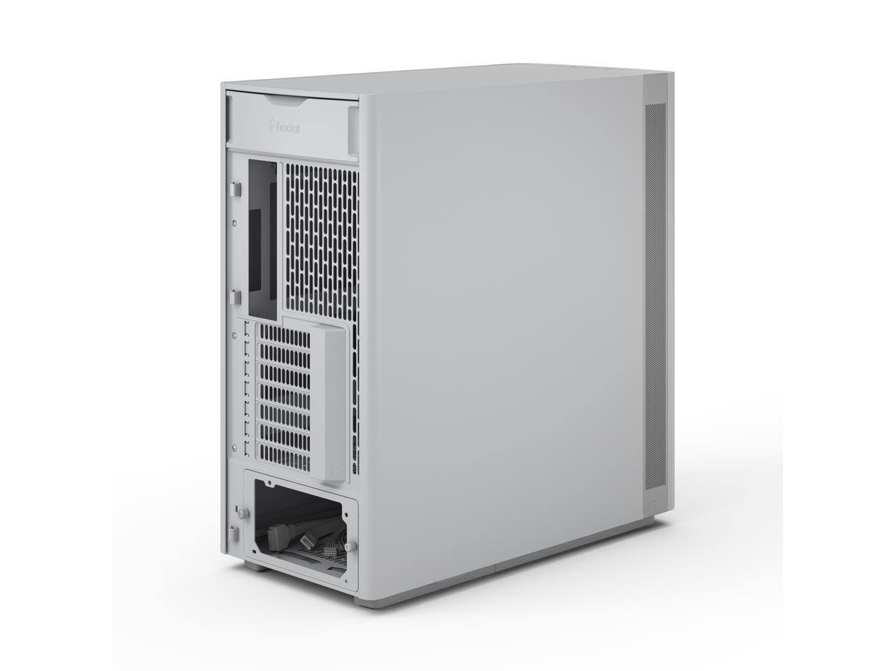 Alt View 4. Fractal Design - Define One Light PC Gaming Case - Sound-Dampened, 3 Fans, ATX/E-ATX/mATX/ITX Support - Black.