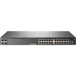 HP - HPE Aruba 2930F 24G PoE+ 4SFP+ TAA-compliant Switch - 24 Ports - Manageable - Gigabit Ethernet, 10 Gigabit Ethernet - Unknown