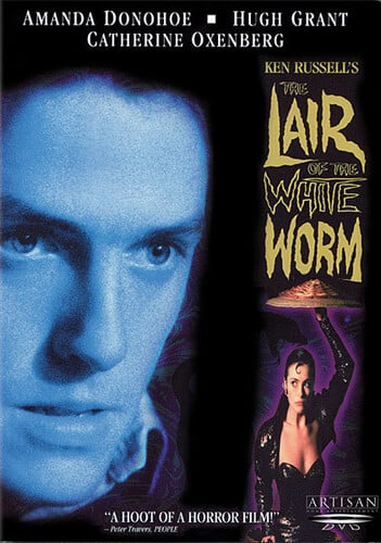 Front. The Lair of the White Worm   - DVD.