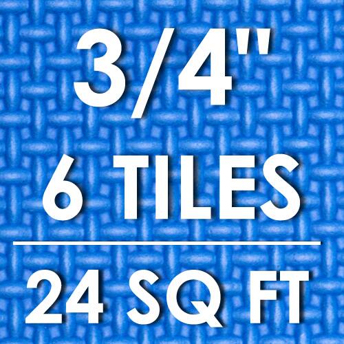 3/4" 6 TILES 24 SQ FT