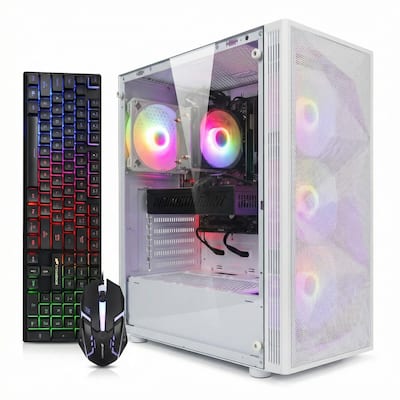 STGAubron Gaming PC Desktop Computer, AMD Ryzen 7 5700X up to 4.6 STGAubron Gaming PC Desktop Computer, AMD Ryzen 7 5700X up to 4.6