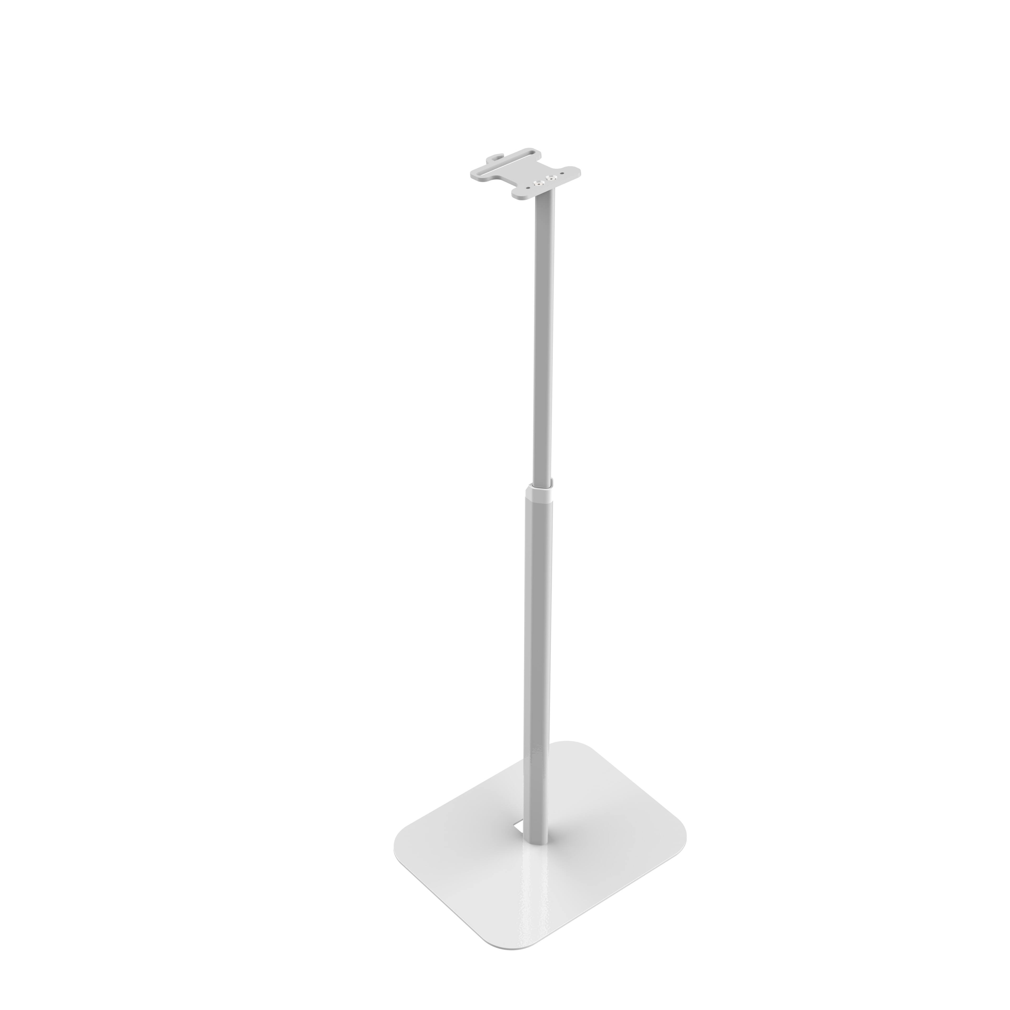 Left. Flexson - FLEXSON Essentials Adjustable Floor Stands for Sonos Era 300 (White, Pair) - "NA".