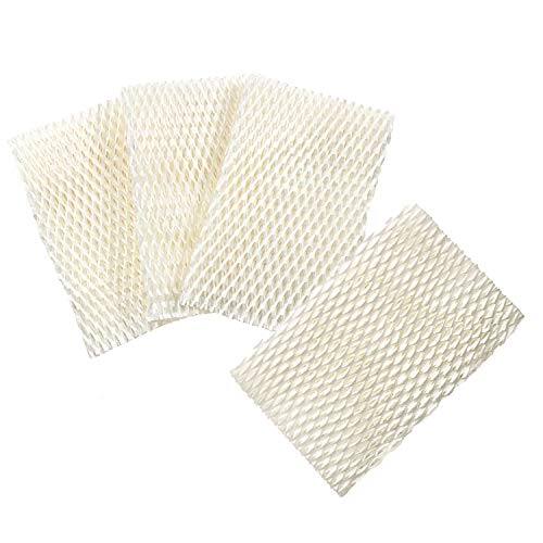 Front. HQRP - 4-Pack Humidifier Wick Filters for Honeywell HCM750 Series - Replaces HAC-700 Filter B.