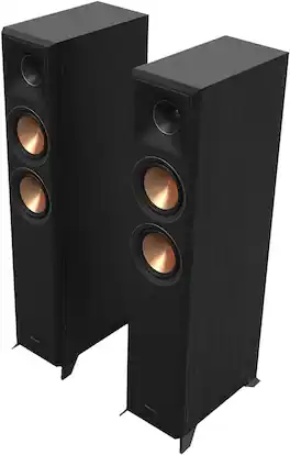 Klipsch - Reference Premiere RP-5000F II 2.0 Dual Floorstanding Speakers in Ebony - Black