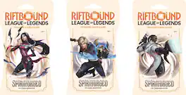 Riftbound - League of Legends Trading Card Game: Spiritforged Sleeved Booster - Styles May Vary