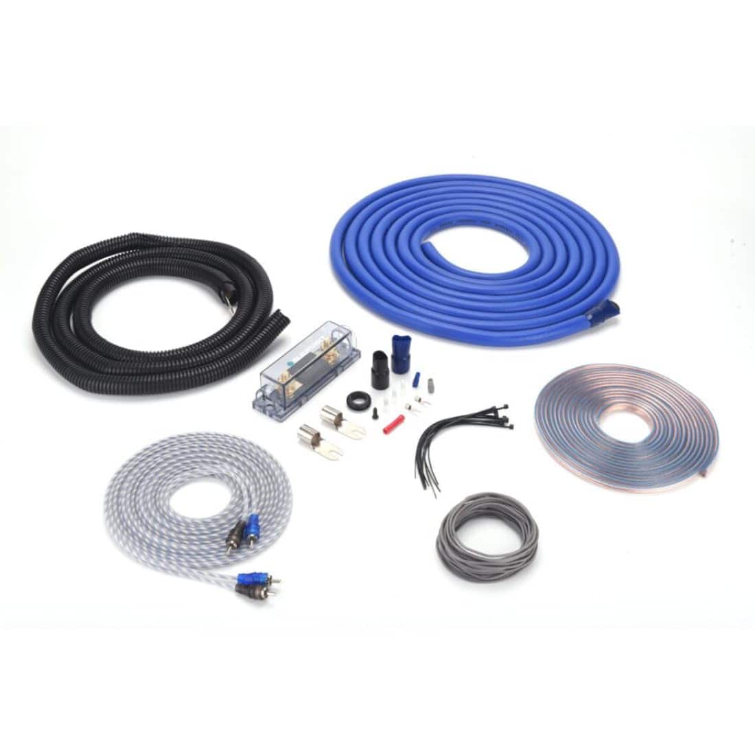 Blaupunkt - BMK-44 Car Audio 4 AWG Gauge Complete Amplifier Installation Kit Sound System User Friendly Accessories