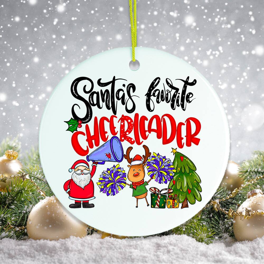 Santa's favorite CHEERLEADER