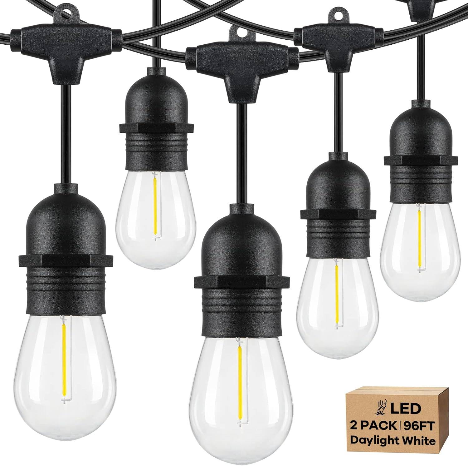 LED 2 PACK | 96FT Daylight White